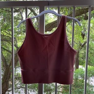 lululemon Power Pivot Ribbed tank size 14